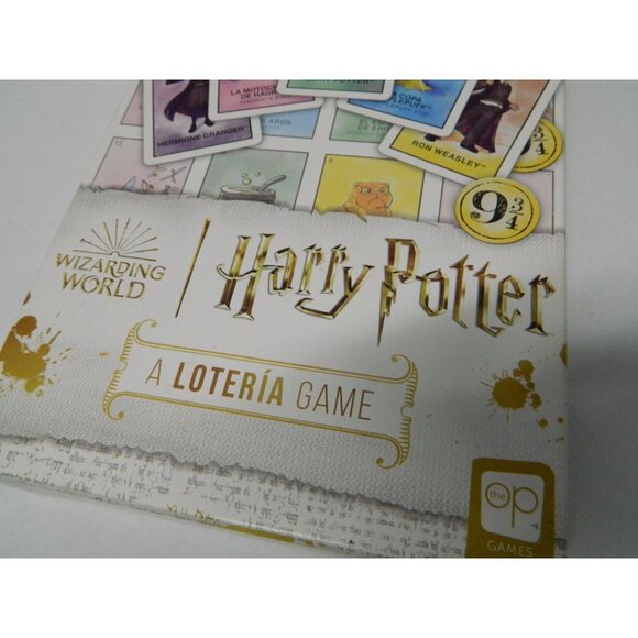 Harry Potter Wizarding World A Lotería Game By TheOp With 54 Cards & 100 Tokens - Picture 2 of 11